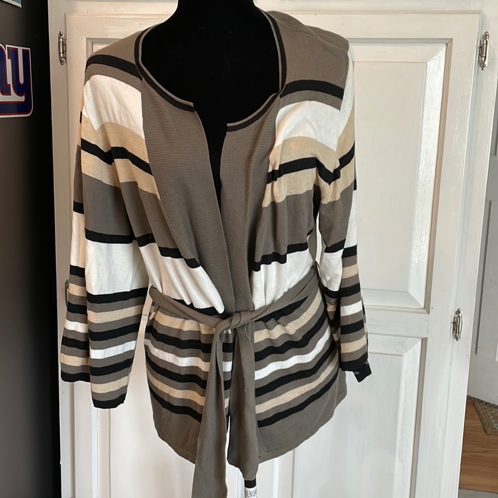 Subtle Luxury open cardigan